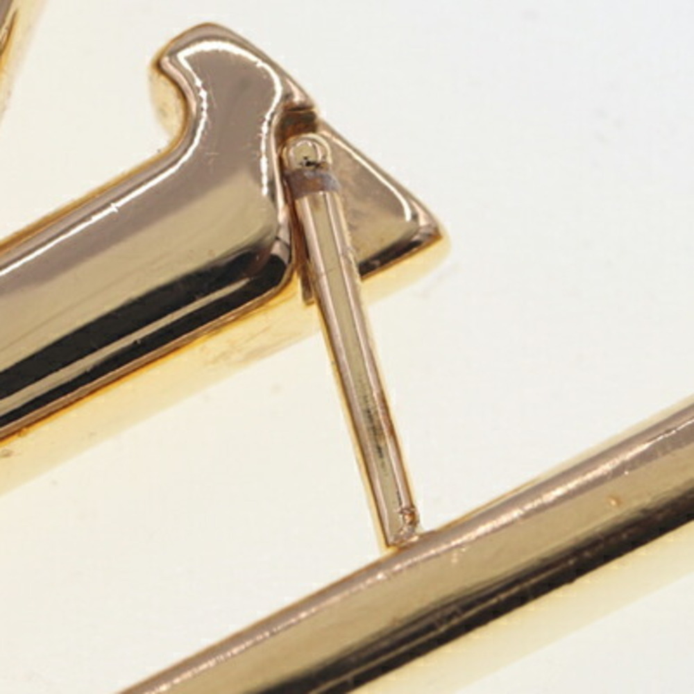 LOUIS VUITTON Gold Earrings - Picture 4 of 9